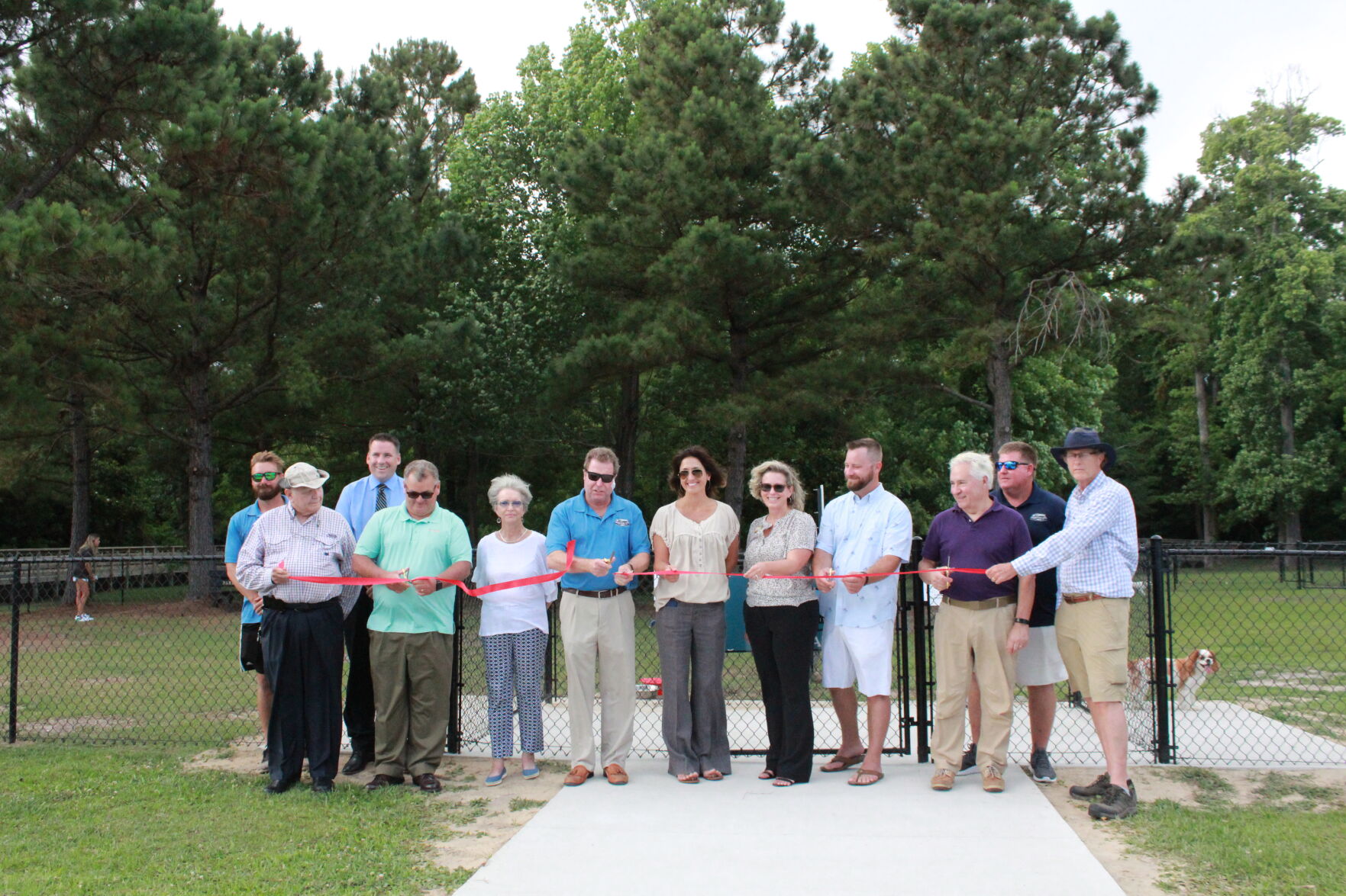 Morehead City unveils dog park with grand opening ceremony